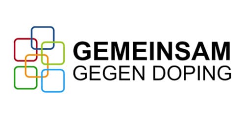 Gemeinsam gegen Doping Logo