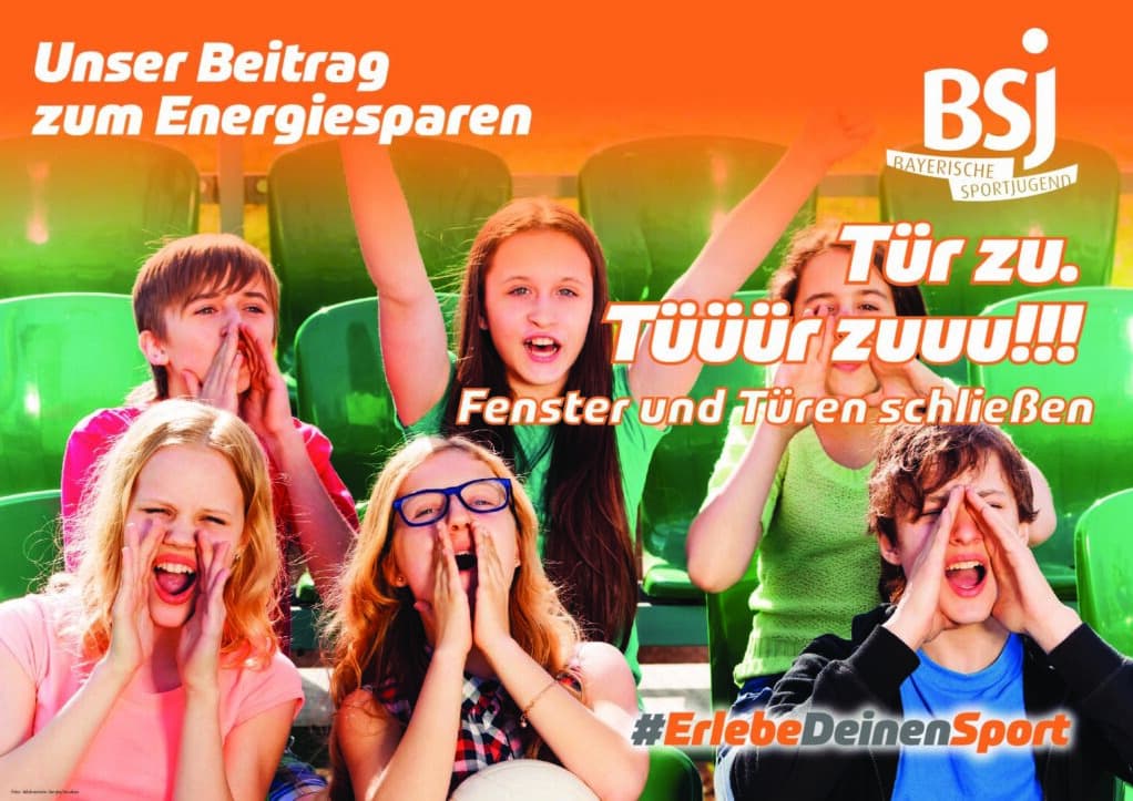 Plakat Tür zu